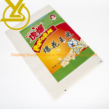 20kg Plastic PP Woven Packaging Rice Bag for Wheat Feed Flour